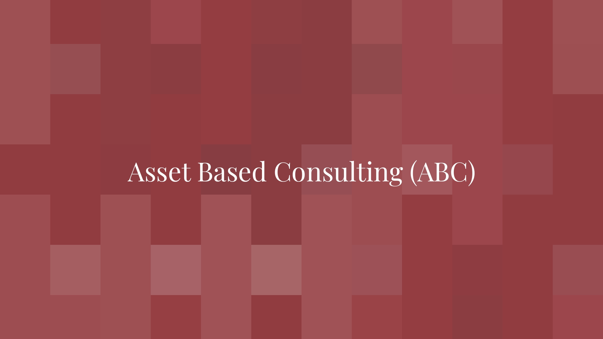 Asset Based Consulting (ABC)