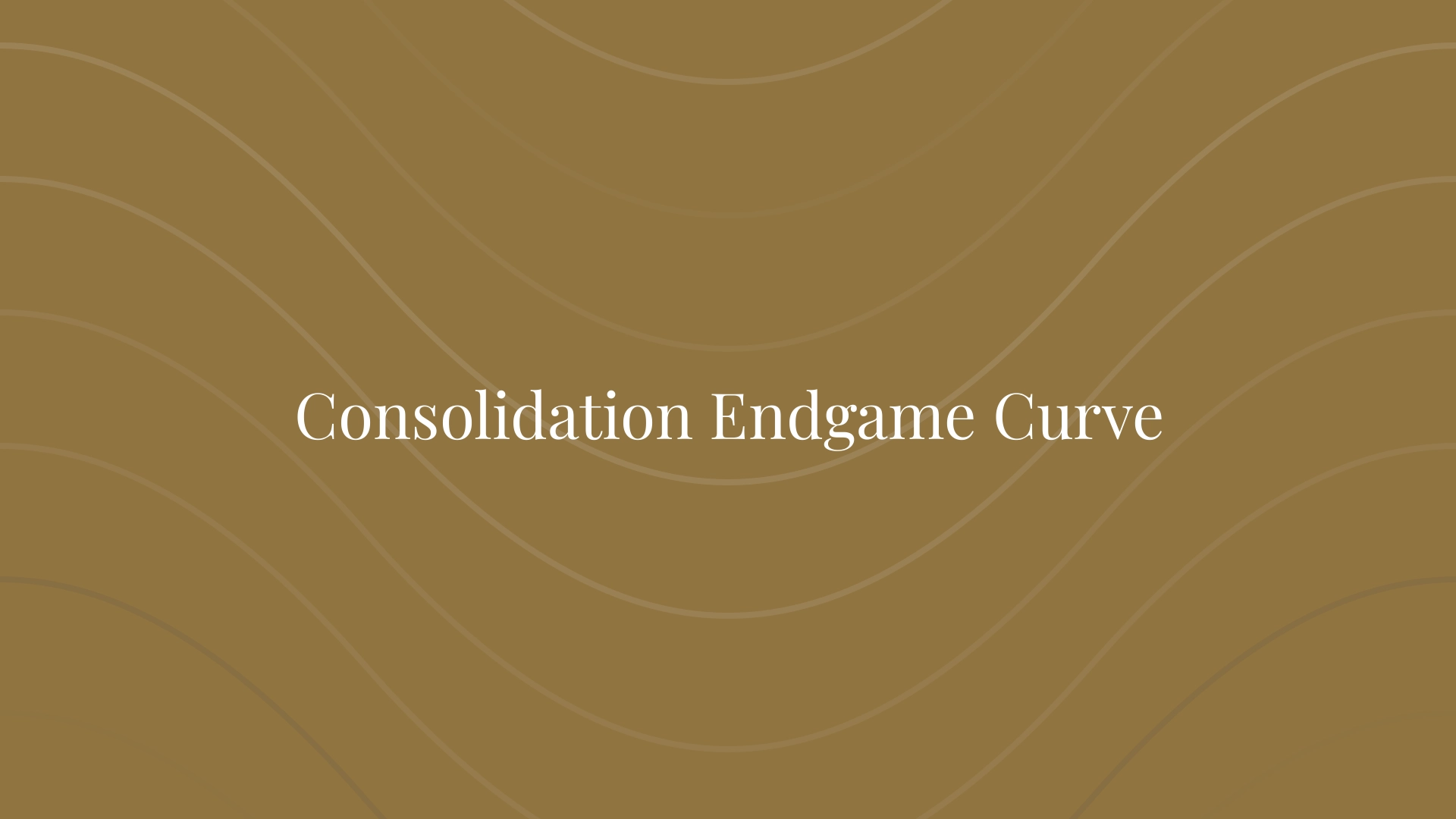 Consolidation Endgame Curve
