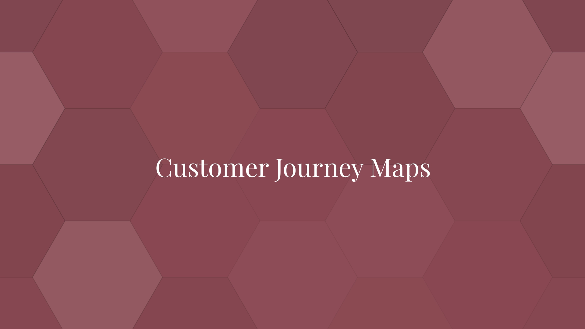 Customer Journey Maps