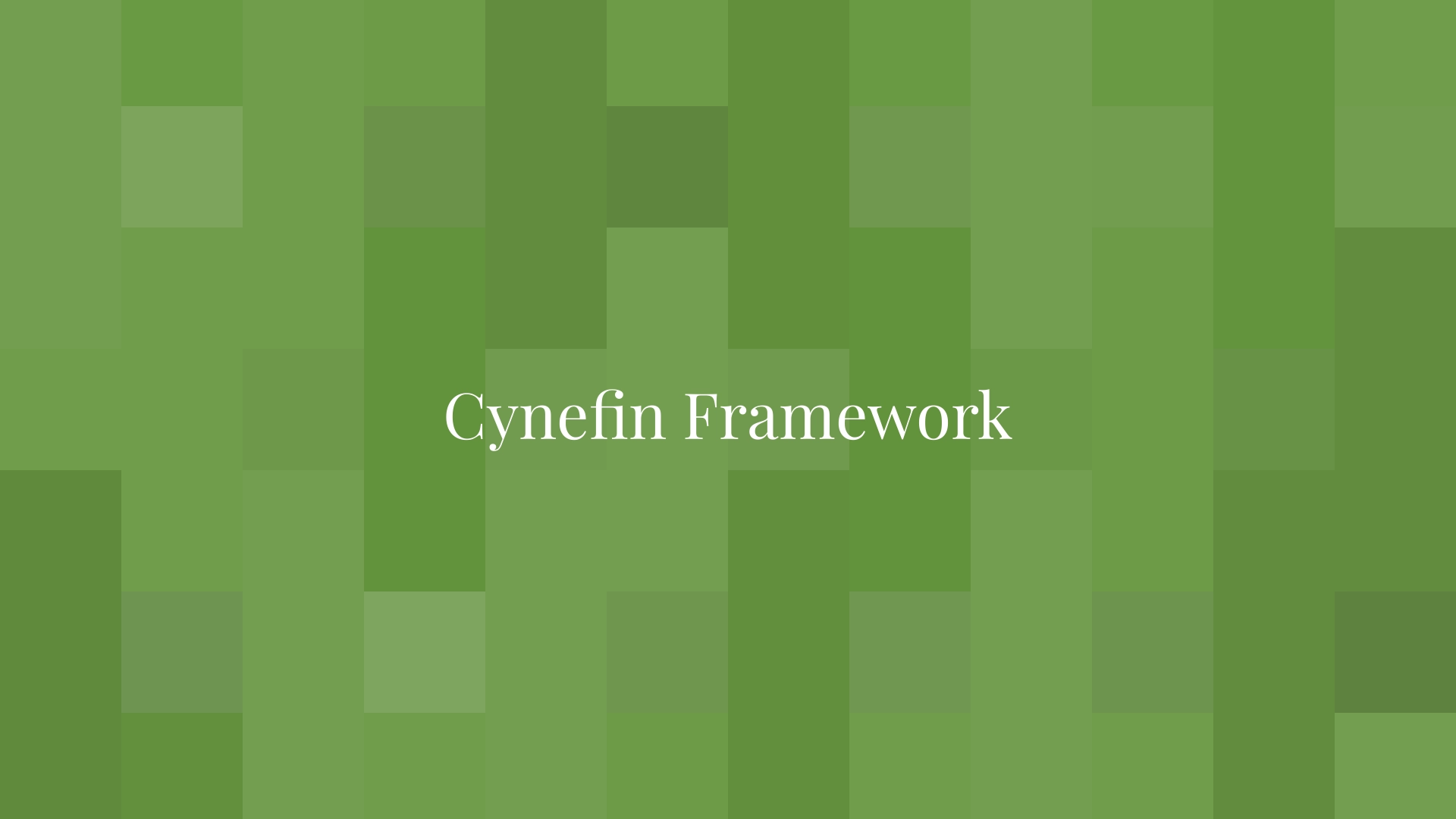 Cynefin Framework