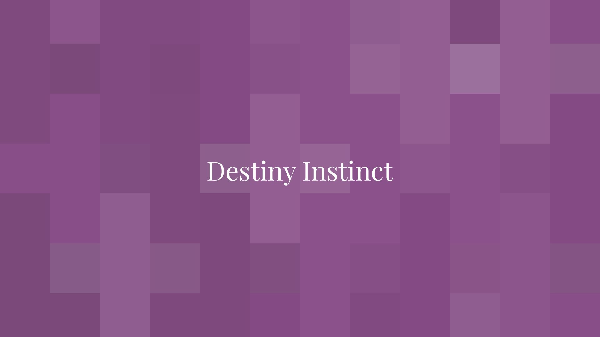 Destiny Instinct