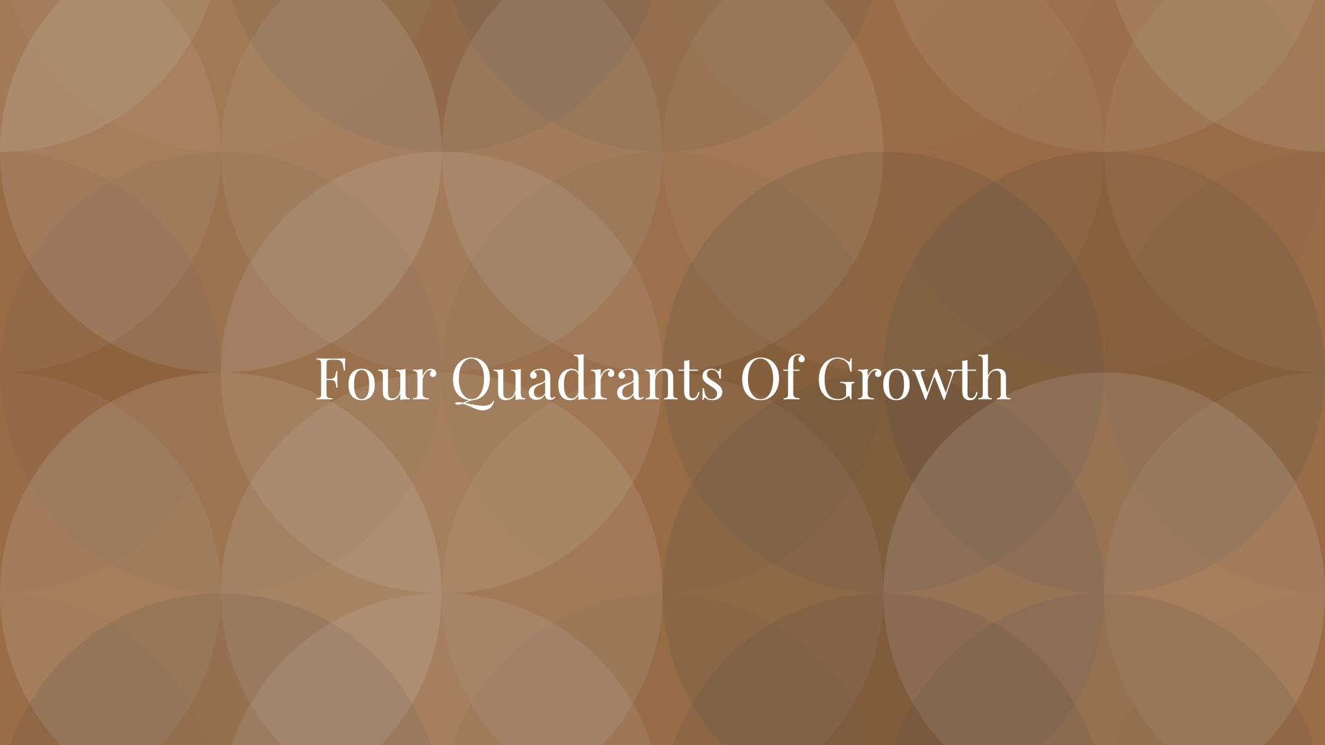 Four Quadrants Of Growth