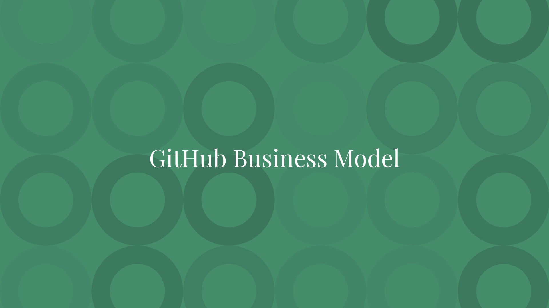 GitHub Business Model