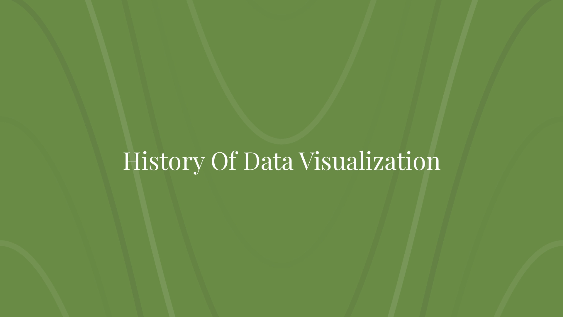 History Of Data Visualization