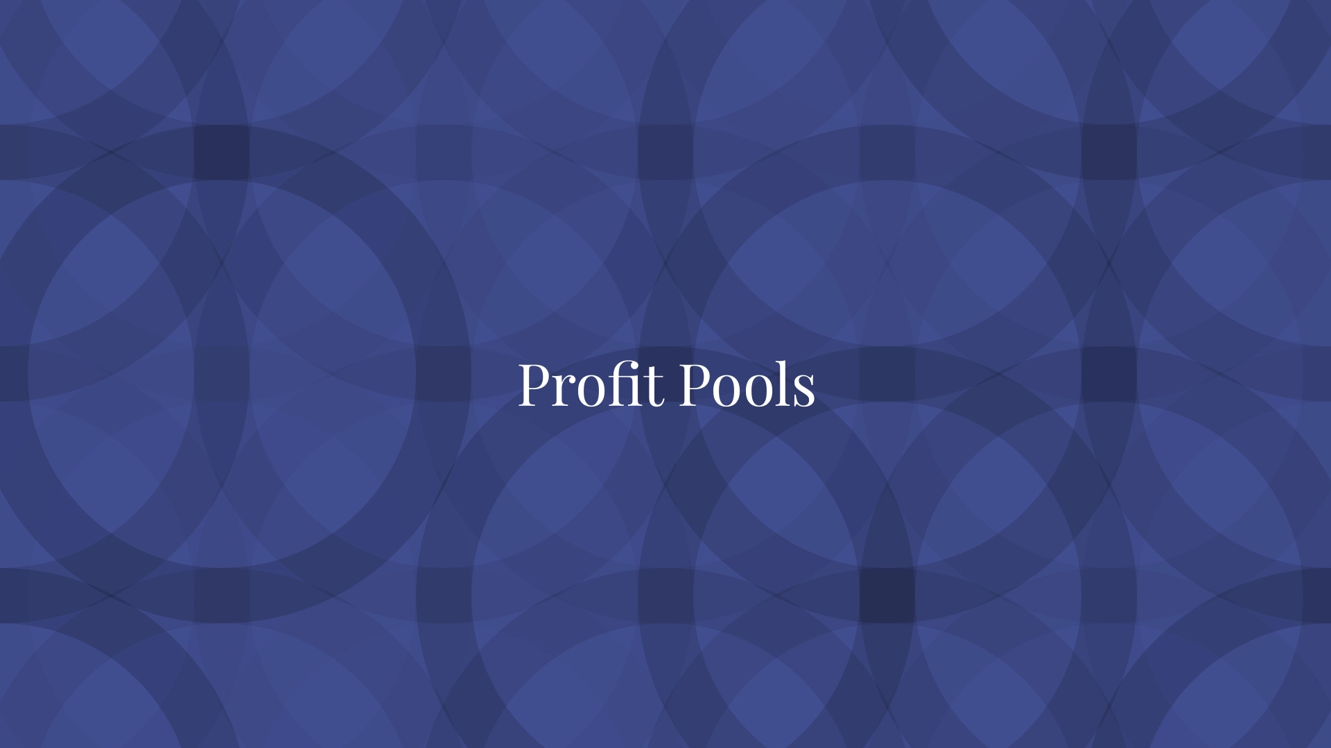 Profit Pools